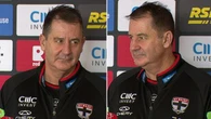 Ross Lyon shuts down journalist with overarching statement: ‘Enough’