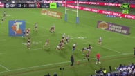 NRL code-switcher hangs over sideline to pull off freakish try