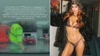 Model Ellie Gonsalves claims Australia Post driver keyed her car