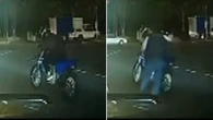 Dashcam footage emerges of wild dirt bike arrest