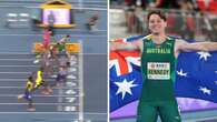 Aussie sprinter claims historic medal in dramatic photo finish