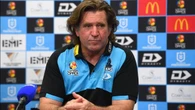 Sacked coach shuts down pressing theory: ‘What are you trying to say?’