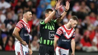 Roosters halfback learns NRL fate for cannonball tackle