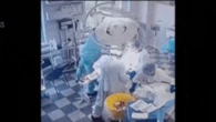 Video shows Russian medics performing surgery during massive earthquake