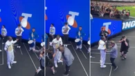 Moment of panic as Snoop Dogg’s microphone malfunctions