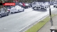Six injured after ute smashes into four cars during peak hour
