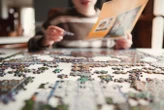The mathematically perfect table size for solving any jigsaw puzzle