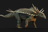 Armoured dinosaur's 'crazy' spikes weren't just for defence