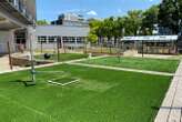 Self-cooling artificial grass could help cities handle extreme weather