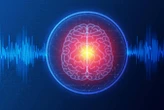Headset delivers electric current to ease depression at home
