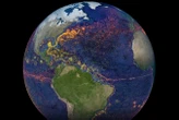 Key ocean current is slowing at locations around the Atlantic