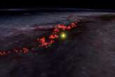 The solar system was once engulfed by a vast wave of gas and dust