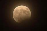 Partial lunar eclipse captured in stunning images around the world
