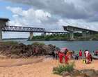 Mergulhadores retomam busca por vÃ­timas de queda de ponte apÃ³s laudo descartar contaminaÃ§Ã£o do rio