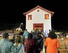 Moradores de SabarÃ¡, na Grande BH, recebem capela histÃ³rica restaurada