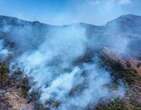 Grande BH: incÃªndio destrÃ³i Ã¡rea prÃ³xima da Serra da Piedade