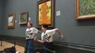 Priceless Van Gogh paintings attacked with soup