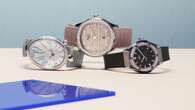 Trois montres serties de diamants