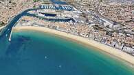 Les Sables d'Olonne s'appuient sur un mur chasse-mer pour protéger la ville de la submersion