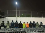 Capturan a Noel y Evaristo con 188 kilos de cristal en Nuevo León