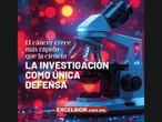 El cáncer crece más rápido que la ciencia: la investigación como única defensa
