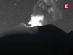 Popocatépetl registra más de 30 exhalaciones y hasta un sismo en 24 horas