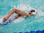 Alerta en la natación; es la sensación a sus 12 años
