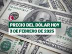 ¡Peso recorta pérdidas tras caída por aranceles! Precio del dólar hoy 3 de febrero de 2025