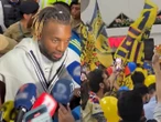 VIDEO: Así fue recibido Allan Saint-Maximin por afición de América
