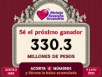 Melate: Resultados del sorteo del 4 de junio de 2025