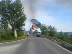 VIDEO: Globo aeroestático se incendia en Eslovaquia; hay dos heridos
