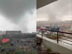 Tornado en Puerto Varas deja ocho heridos y más de 150 casas dañadas en el sur de Chile