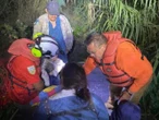 Rescatan a familia guatemalteca en el Río Bravo