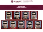 Sentencian a 160 años de prisión a banda de secuestradores en Hidalgo