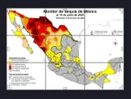Tormenta Tropical Dalila dio leve alivio a la sequía en México