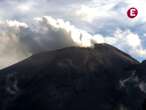 ¡Popocatépetl se modera! Registra casi 50 exhalaciones y 40 minutos de tremor