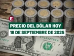 Precio del dólar hoy 18 de septiembre: Peso cae levemente
