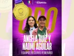 Ángela Ruíz da en el blanco y suma oro para México