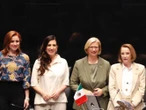 Kenia López resalta que son tiempos de mujeres en la política mexicana