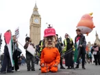 Miles de británicos rechazan la visita de Trump con marchas en Londres