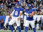 Giants sorprende y derrota por paliza a Eagles