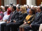 Campos acompaña a Sheinbaum en Informe