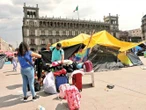 CNTE comienza a empacar del Zócalo capitalino