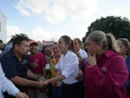 Claudia Sheinbaum atiende emergencia por lluvias en El Higo, Veracruz