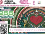Lotería Nacional anuncia sorteo México con M de Migrante