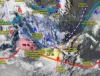 Clima en México este 19 de septiembre: Zona de baja presión y monzón provocarán lluvias en estos estados 