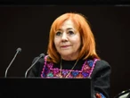 Con una velada frente a la CNDH, el PAN pide la renuncia de Rosario Piedra