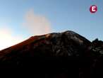 ¡Popocatépetl le baja a su actividad! Registra 19 exhalaciones y 5 minutos de tremor