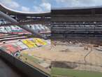 Así va la remodelación del Estadio Azteca