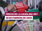 ¡Tremenda caída! Precio de la gasolina hoy 28 de febrero de 2025 en México